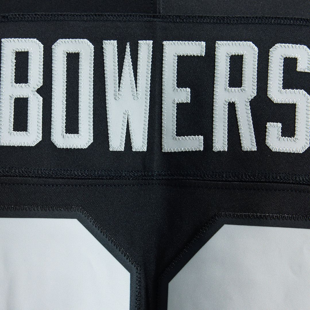 Las Vegas Raiders Brock Bowers Nike White Vapor F.U.S.E. Stitched Limited Jersey