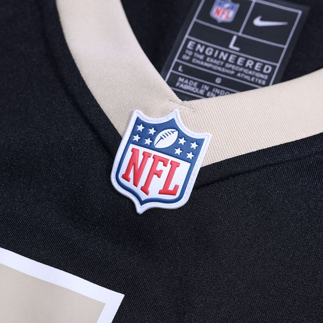 New Orleans Saints Cameron Jordan Nike Black Game Jersey