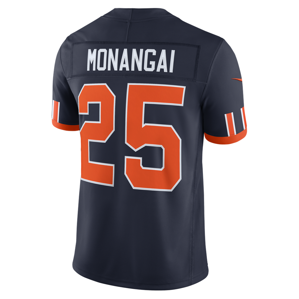 Chicago Bears Kyle Monangai Nike Navy 2026 Rivalries Collection Stitched Limited Jersey