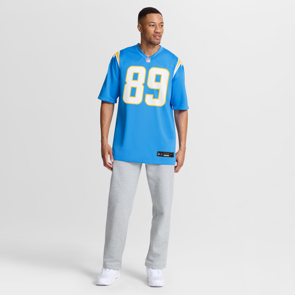 Los Angeles Chargers Will Dissly Nike Powder Blue Team Game Jersey