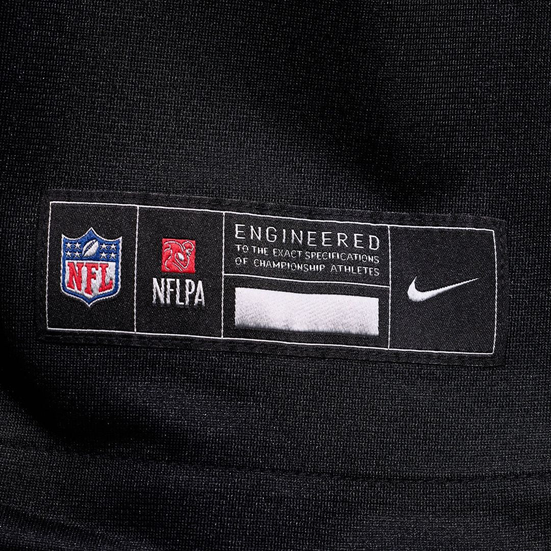 Carolina Panthers Ikem Ekwonu Nike Black Game Jersey