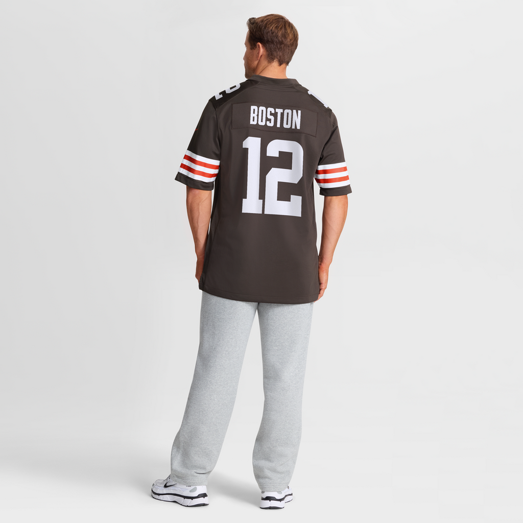 Cleveland Browns Denzel Boston Nike Brown Game Jersey