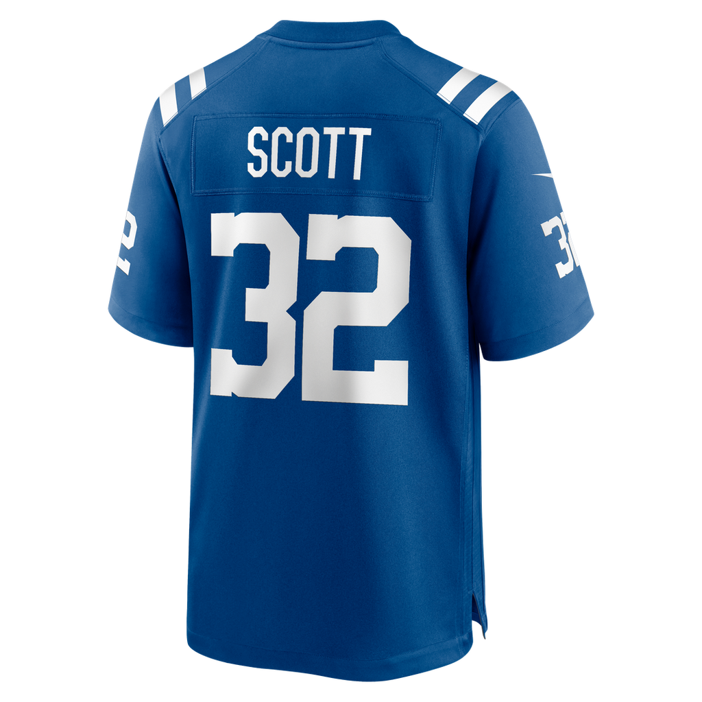 Indianapolis Colts Daniel Scott Nike Royal Team Game Jersey