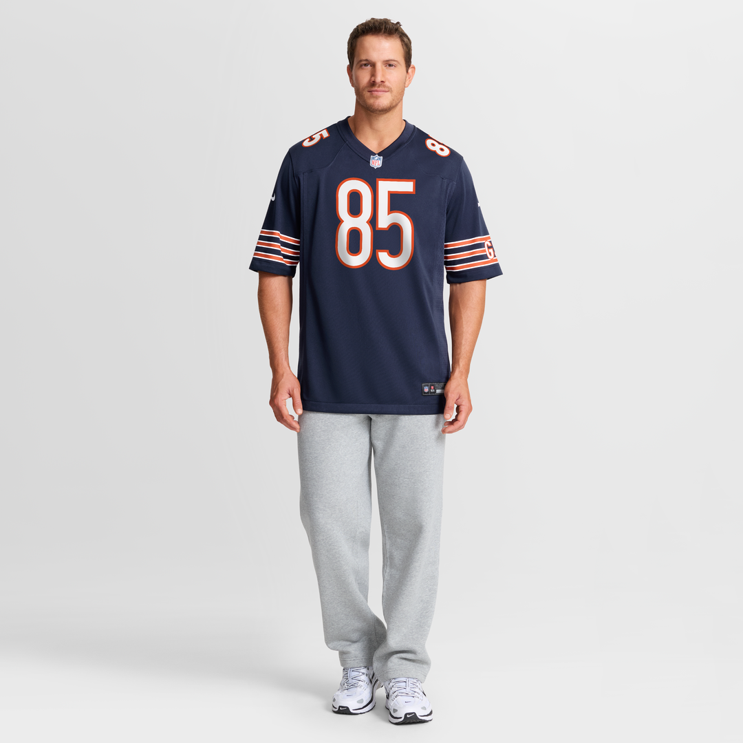 Chicago Bears Cole Kmet Nike Navy Player Game Jersey