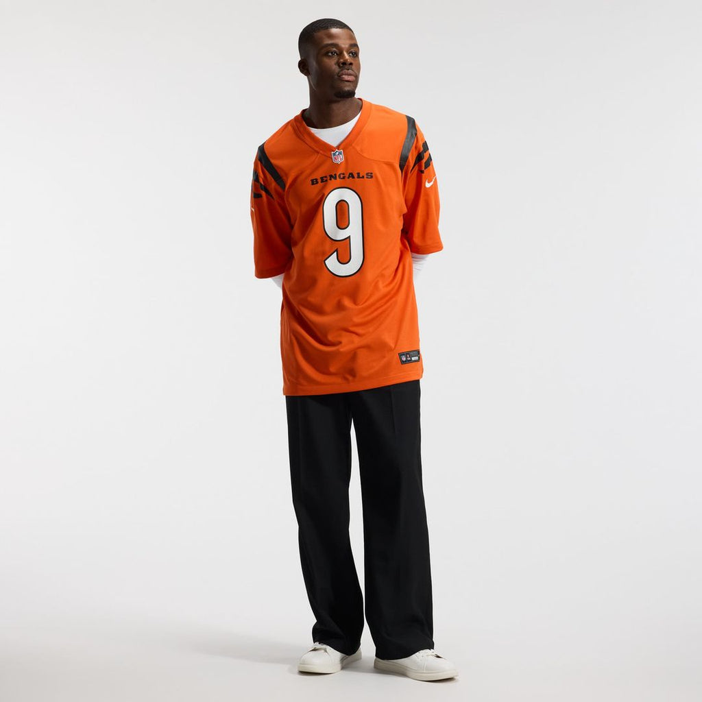 Cincinnati Bengals Joe Burrow Nike White Game Jersey