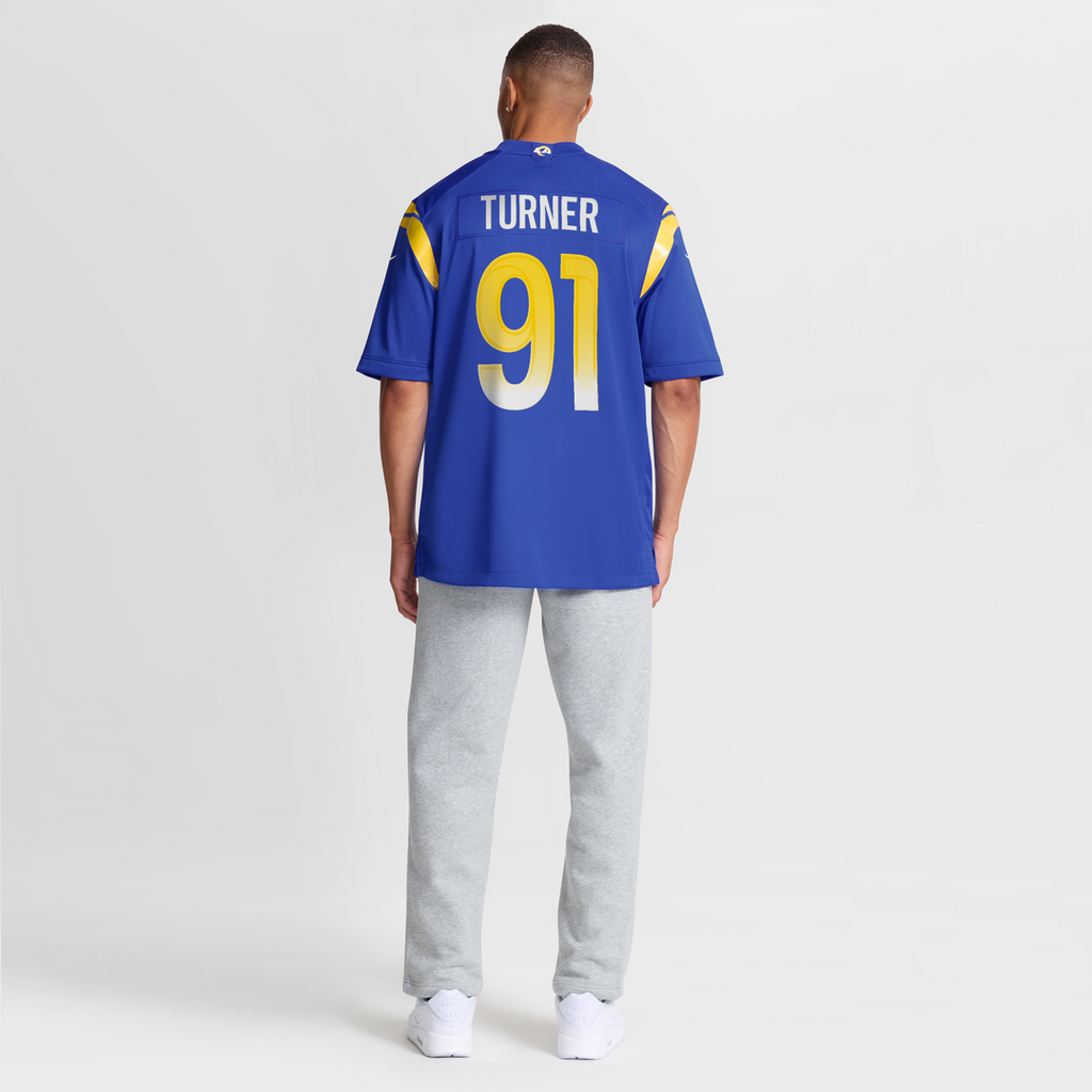 Los Angeles Rams Kobie Turner Nike Royal Home Game Jersey