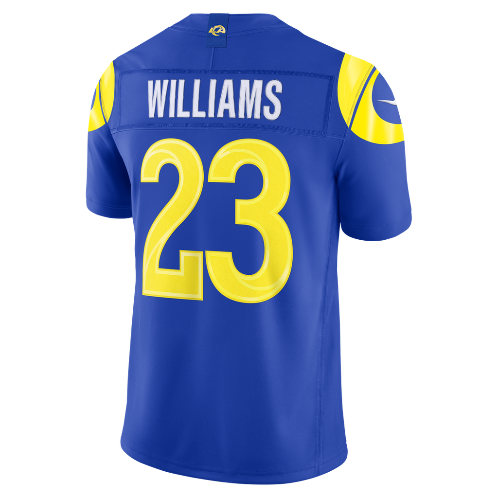 Los Angeles Rams Kyren Williams Nike Classic Sol Vapor F.U.S.E. Stitched Limited Jersey