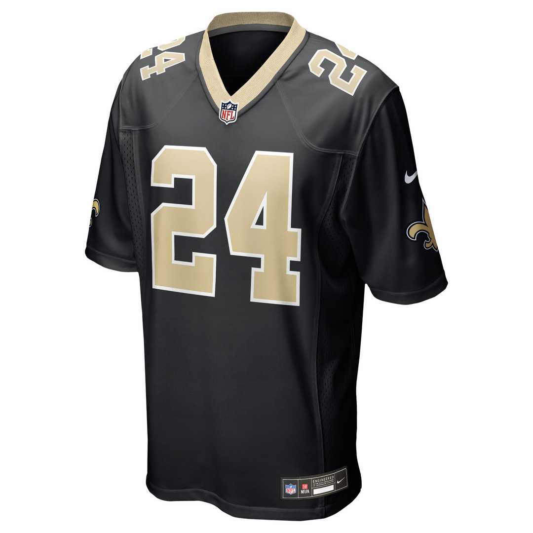 New Orleans Saints Devin Neal Nike Black Team Game Jersey