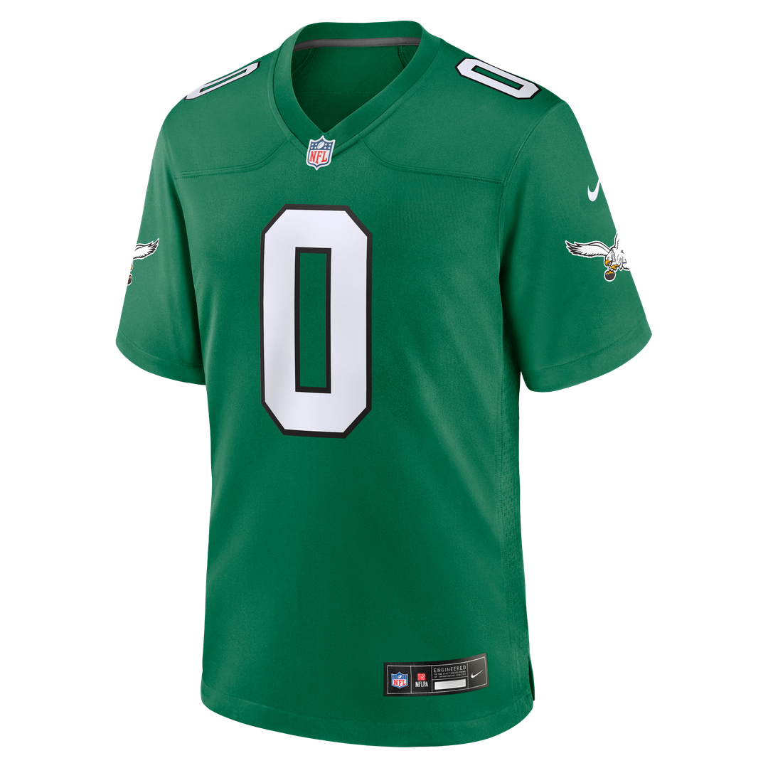 Philadelphia Eagles Marquise Brown Nike Midnight Green Team Game Jersey