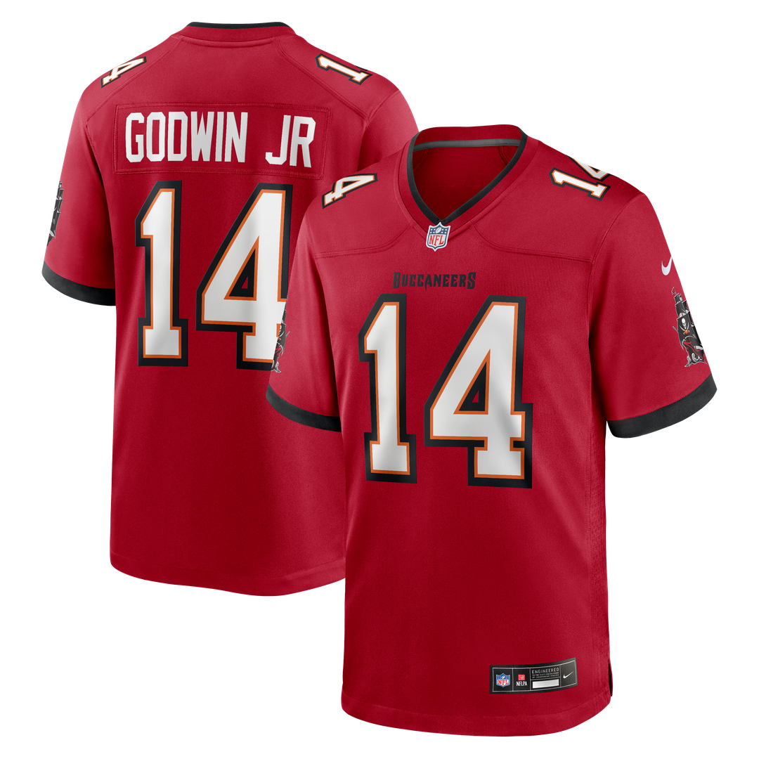 Tampa Bay Buccaneers Chris Godwin Jr. Nike Red Game Player Jersey