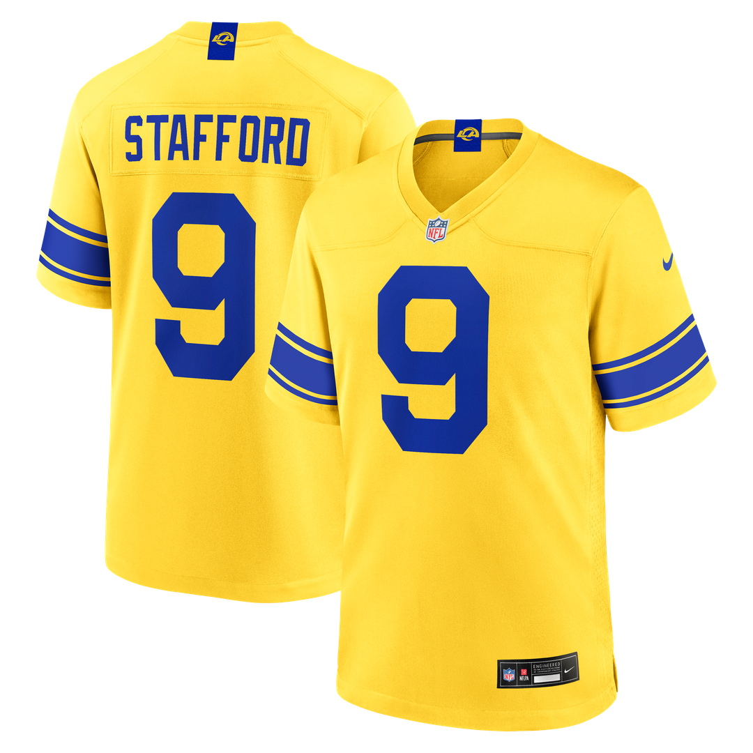Los Angeles Rams Matthew Stafford Nike Royal Team Game Player Jersey