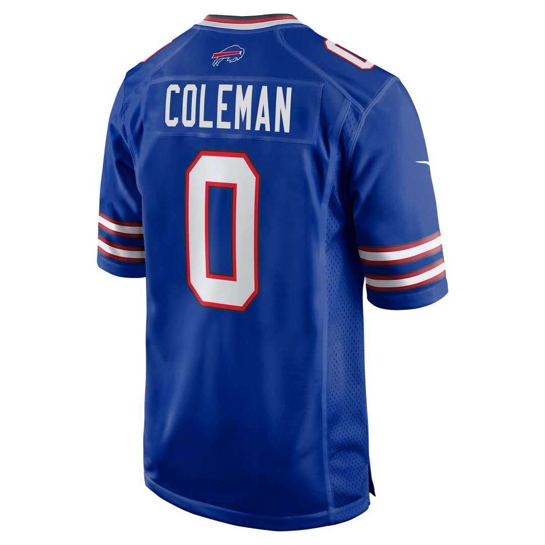 Buffalo Bills Keon Coleman Nike Gray Nickel City Game Jersey