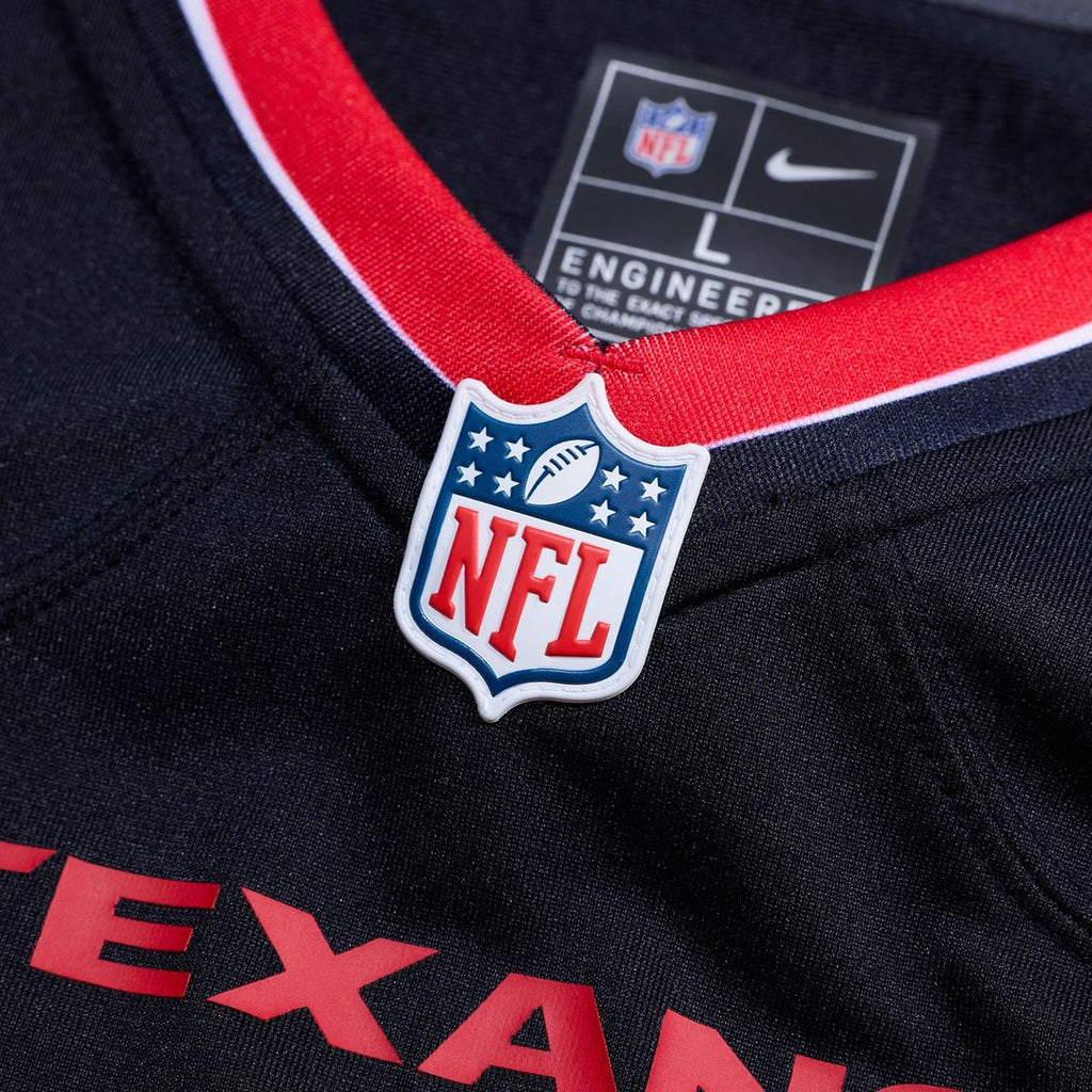 Houston Texans Azeez Al-Shaair Nike Red Alternate Game Jersey