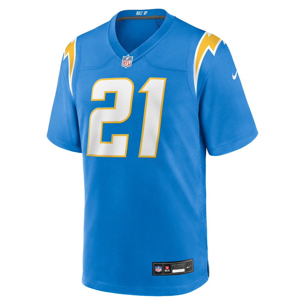 Los Angeles Chargers John Hadl Nike Powder Blue Game Retired Player Jersey