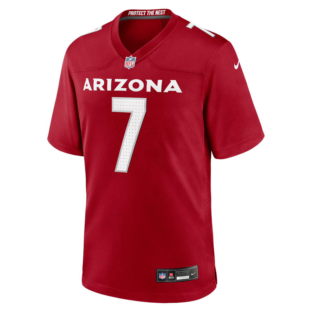 Arizona Cardinals Jacoby Brissett Nike Cardinal Team Game Jersey