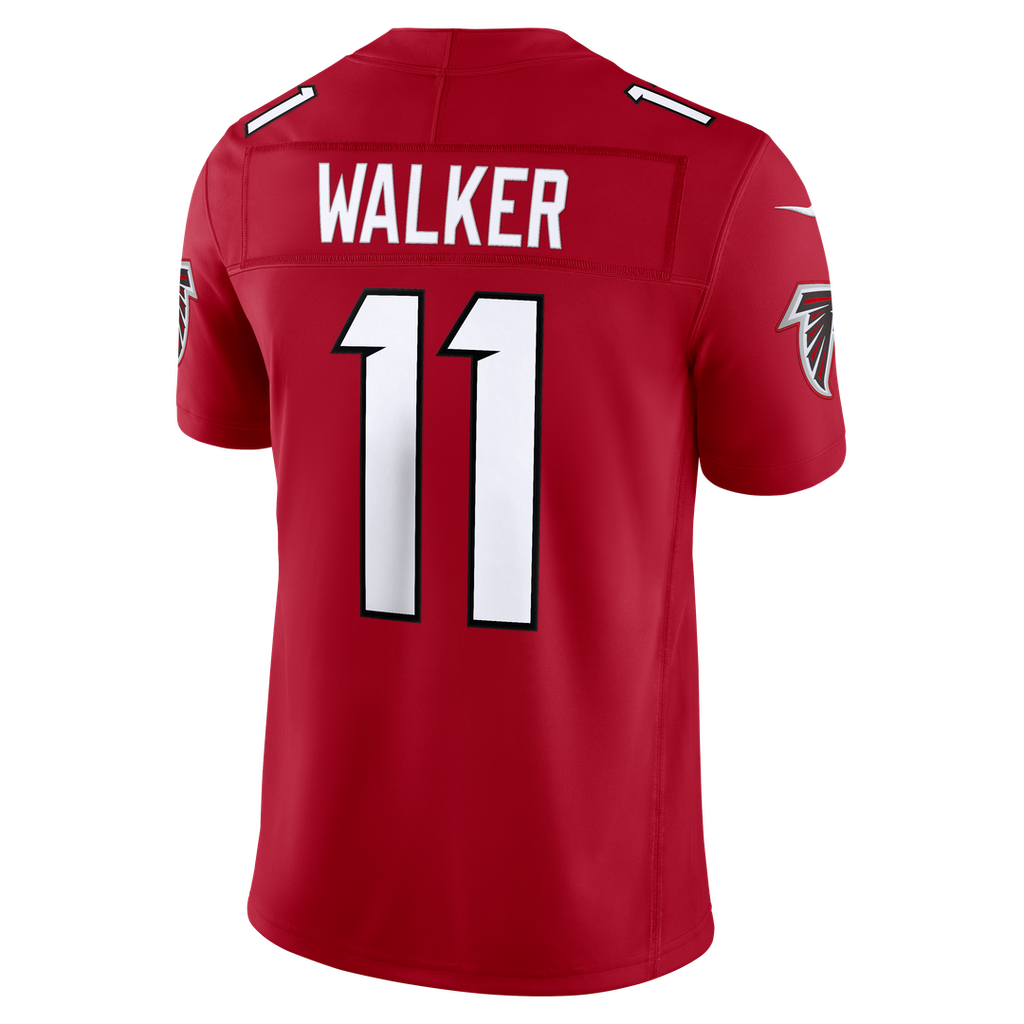 Atlanta Falcons Jalon Walker Nike White Vapor F.U.S.E. Stitched Limited Jersey