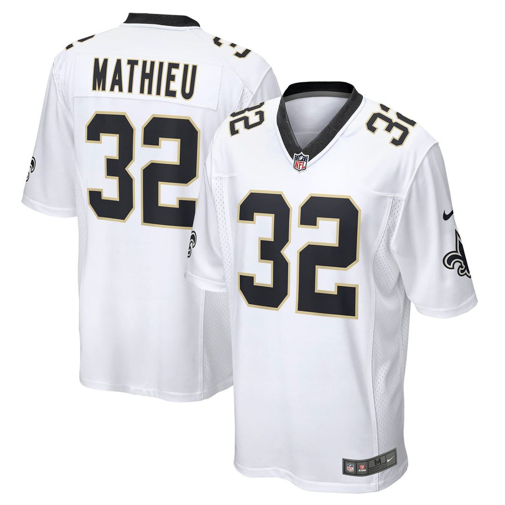 New Orleans Saints Tyrann Mathieu Nike White Game Jersey