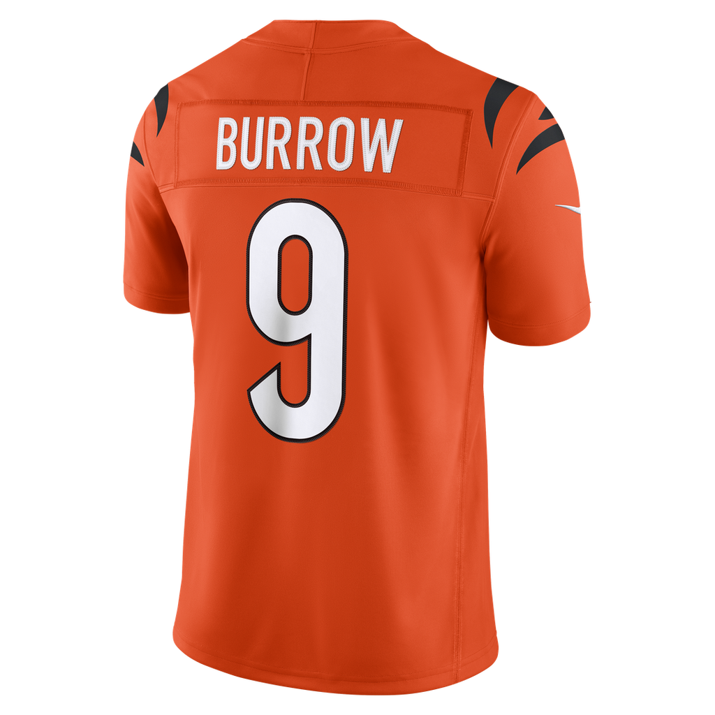 Cincinnati Bengals Joe Burrow Nike Black Team Vapor F.U.S.E. Stitched Limited Jersey