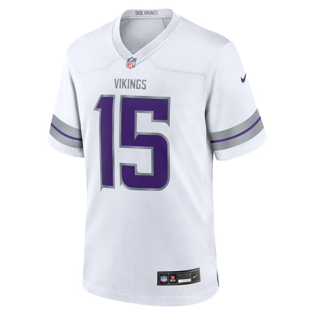 Minnesota Vikings Dallas Turner Nike Purple Game Jersey