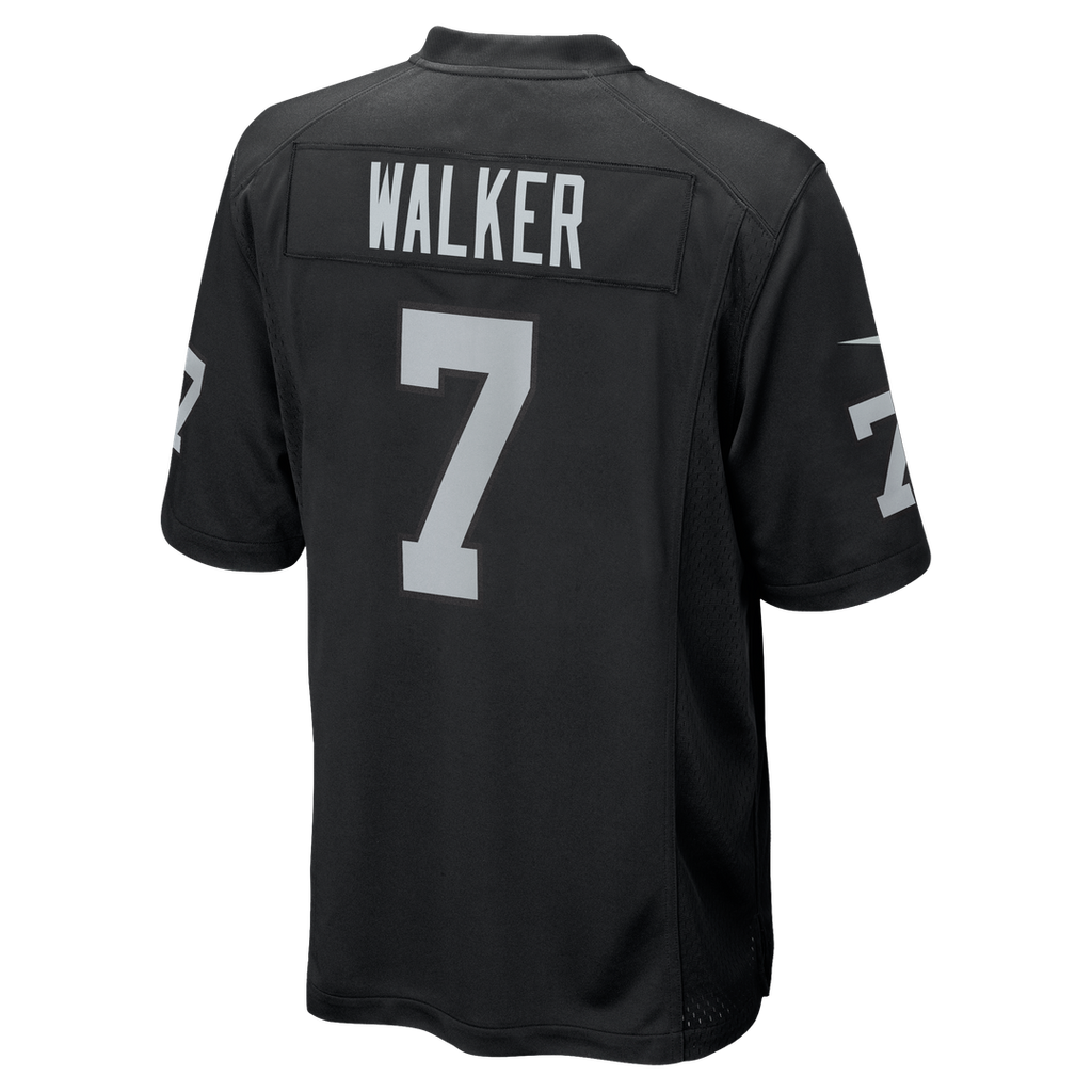 Las Vegas Raiders Quay Walker Nike Black Team Game Jersey
