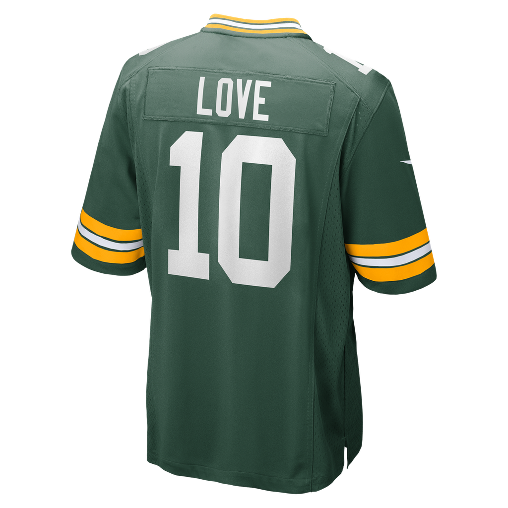 Green Bay Packers Jordan Love Nike White Game Jersey