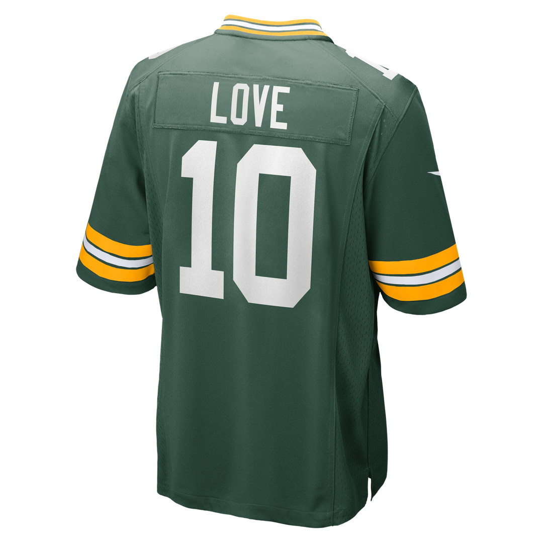 Green Bay Packers Jordan Love Nike White Game Jersey