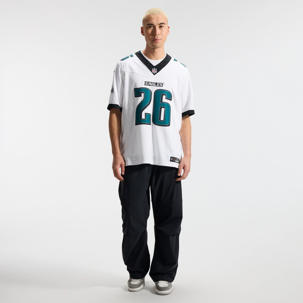 Philadelphia Eagles Saquon Barkley Nike Black Alternate Vapor F.U.S.E. Stitched Limited Jersey