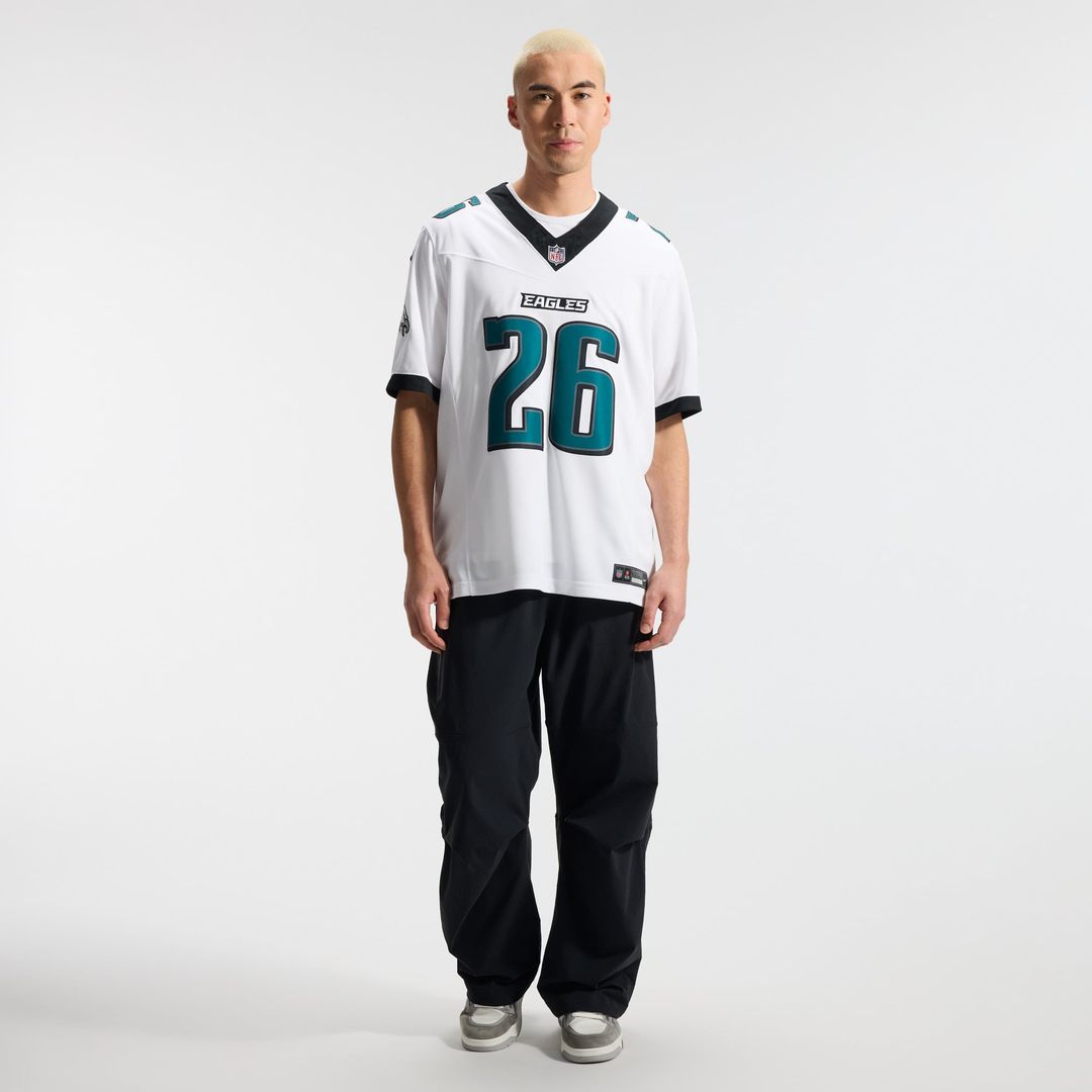 Philadelphia Eagles Saquon Barkley Nike Black Alternate Vapor F.U.S.E. Stitched Limited Jersey