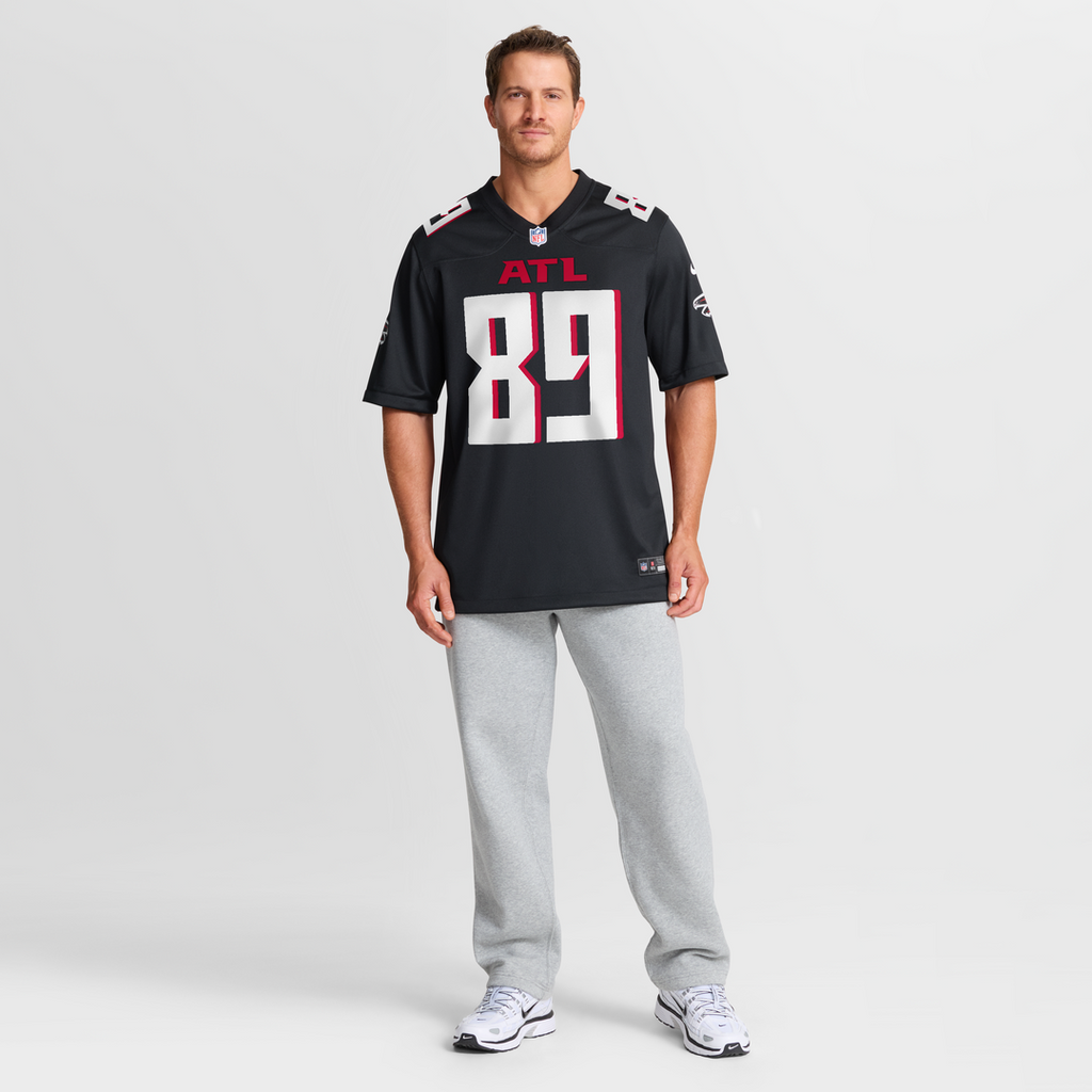 Atlanta Falcons Charlie Woerner Nike Black Game Jersey