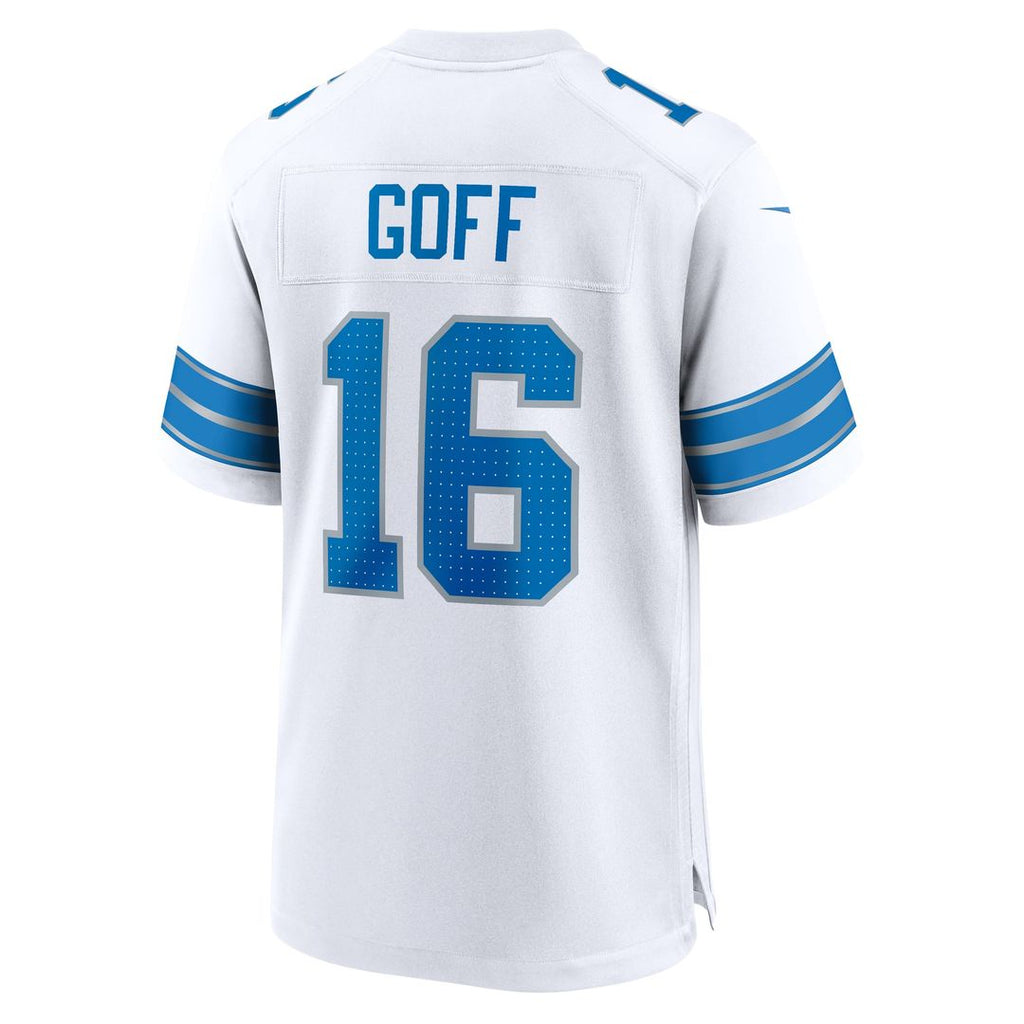Detroit Lions Jared Goff Nike Blue Game Jersey
