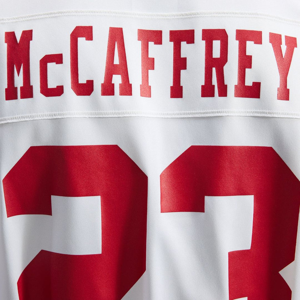 San Francisco 49ers Christian McCaffrey Nike Scarlet Game Player Jersey