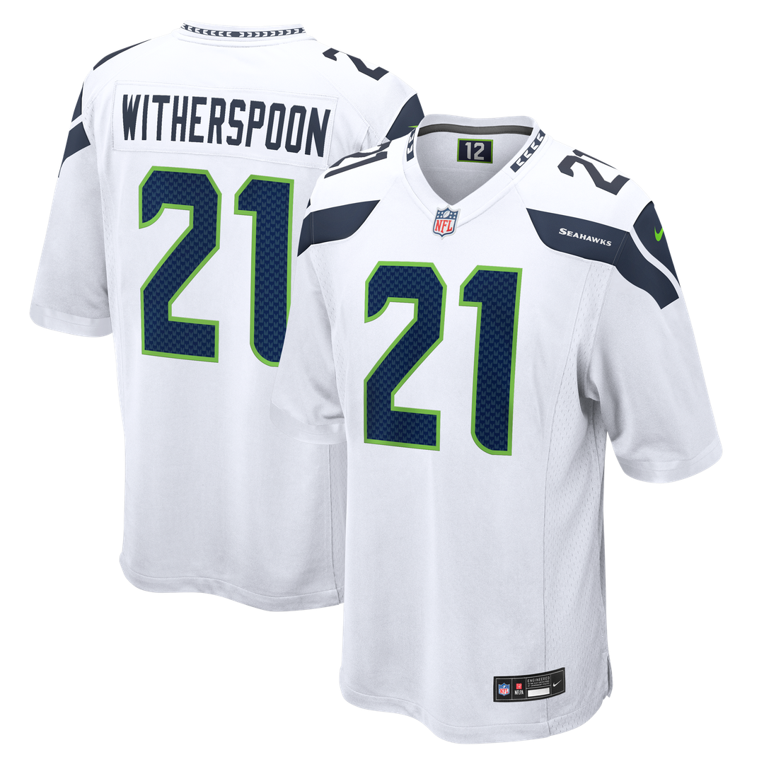 Seattle Seahawks Devon Witherspoon Nike College Navy Game Jersey