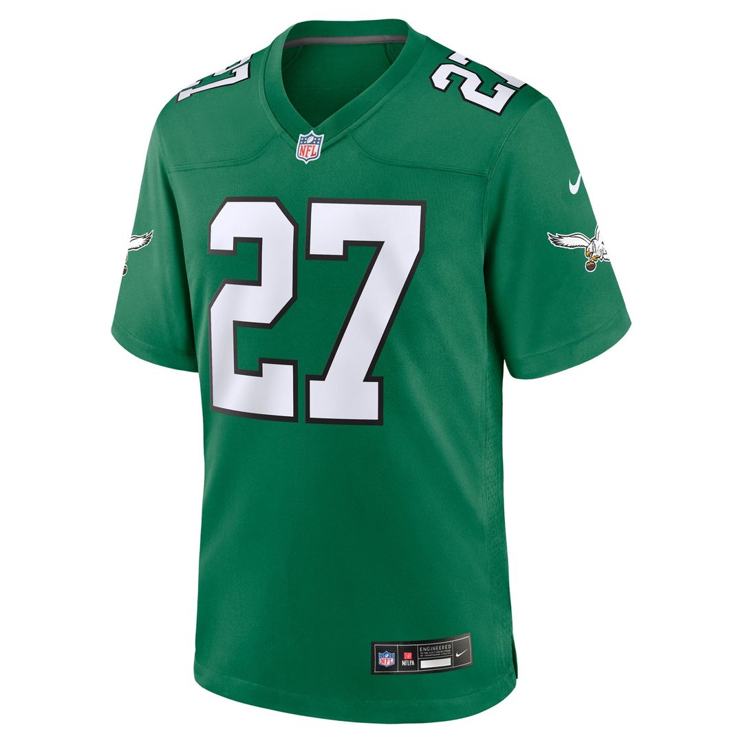 Philadelphia Eagles Quinyon Mitchell Nike White Game Jersey