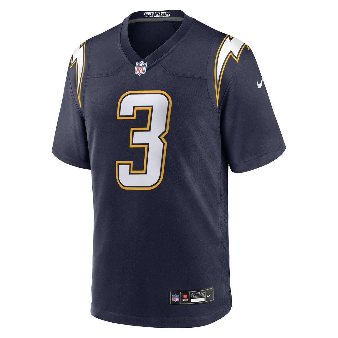 Los Angeles Chargers Derwin James Jr. Nike Gold Alternate Charger Power Game Player Jersey