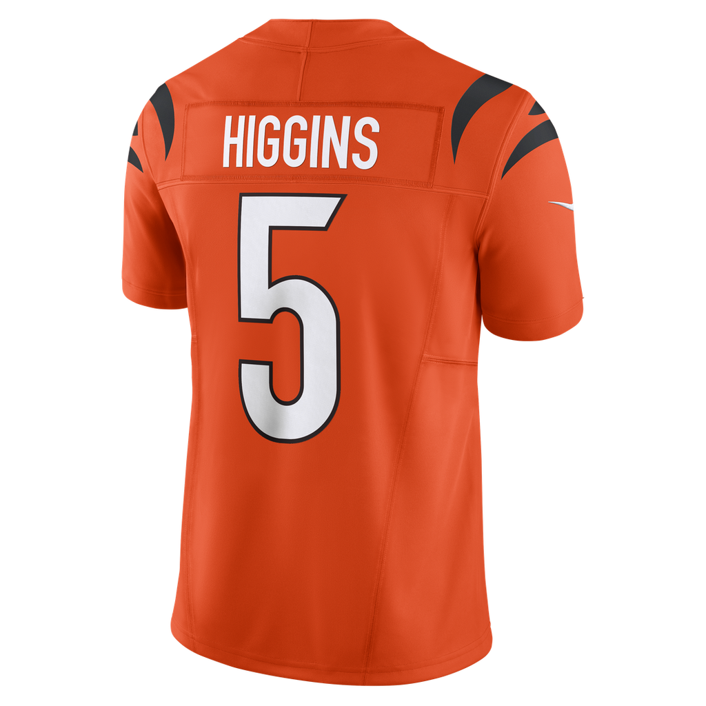 Cincinnati Bengals Tee Higgins Nike Orange Vapor F.U.S.E. Limited Jersey