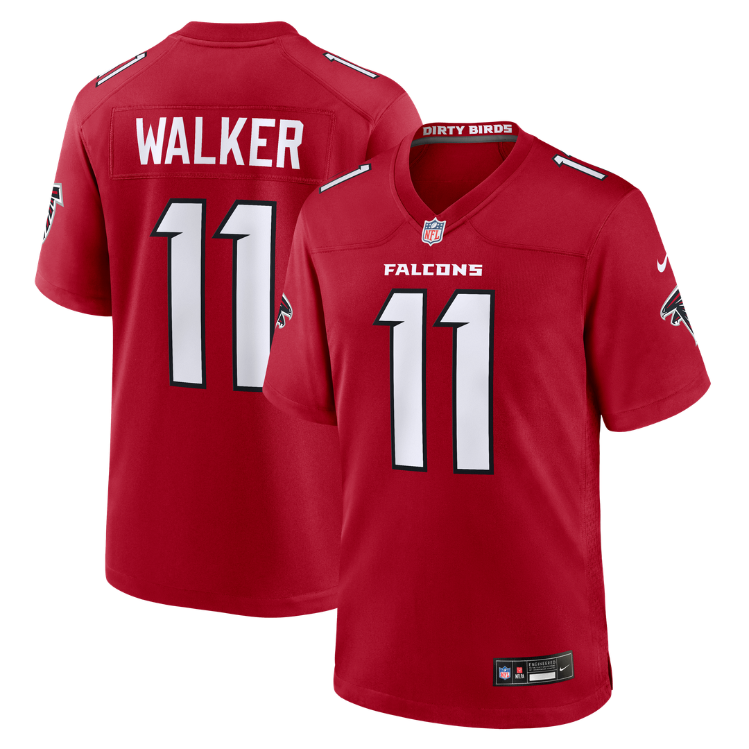Atlanta Falcons Jalon Walker Nike White Game Jersey