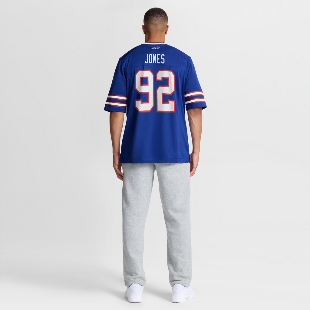 Buffalo Bills DaQuan Jones Nike Royal Game Player Jersey