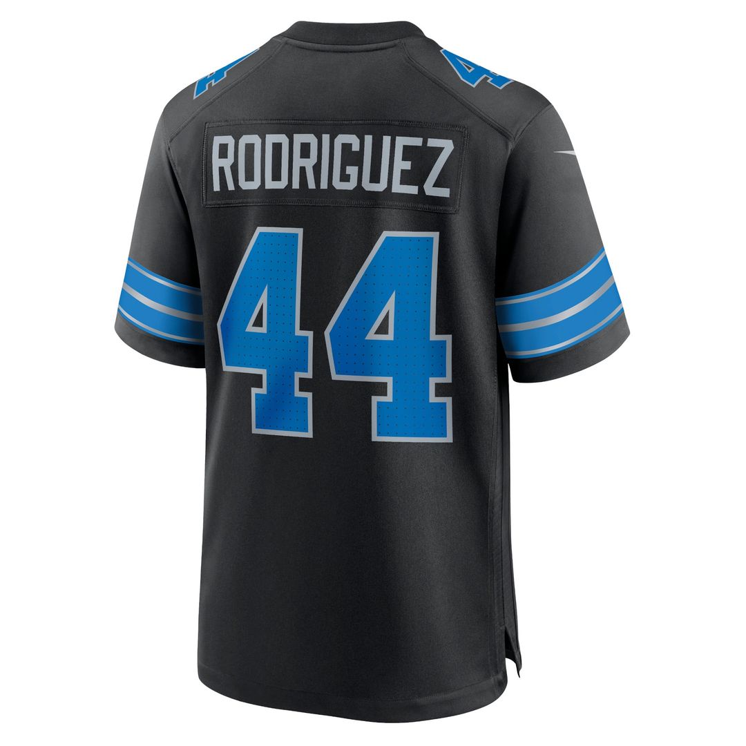 Detroit Lions Malcolm Rodriguez Nike Blue Game Jersey