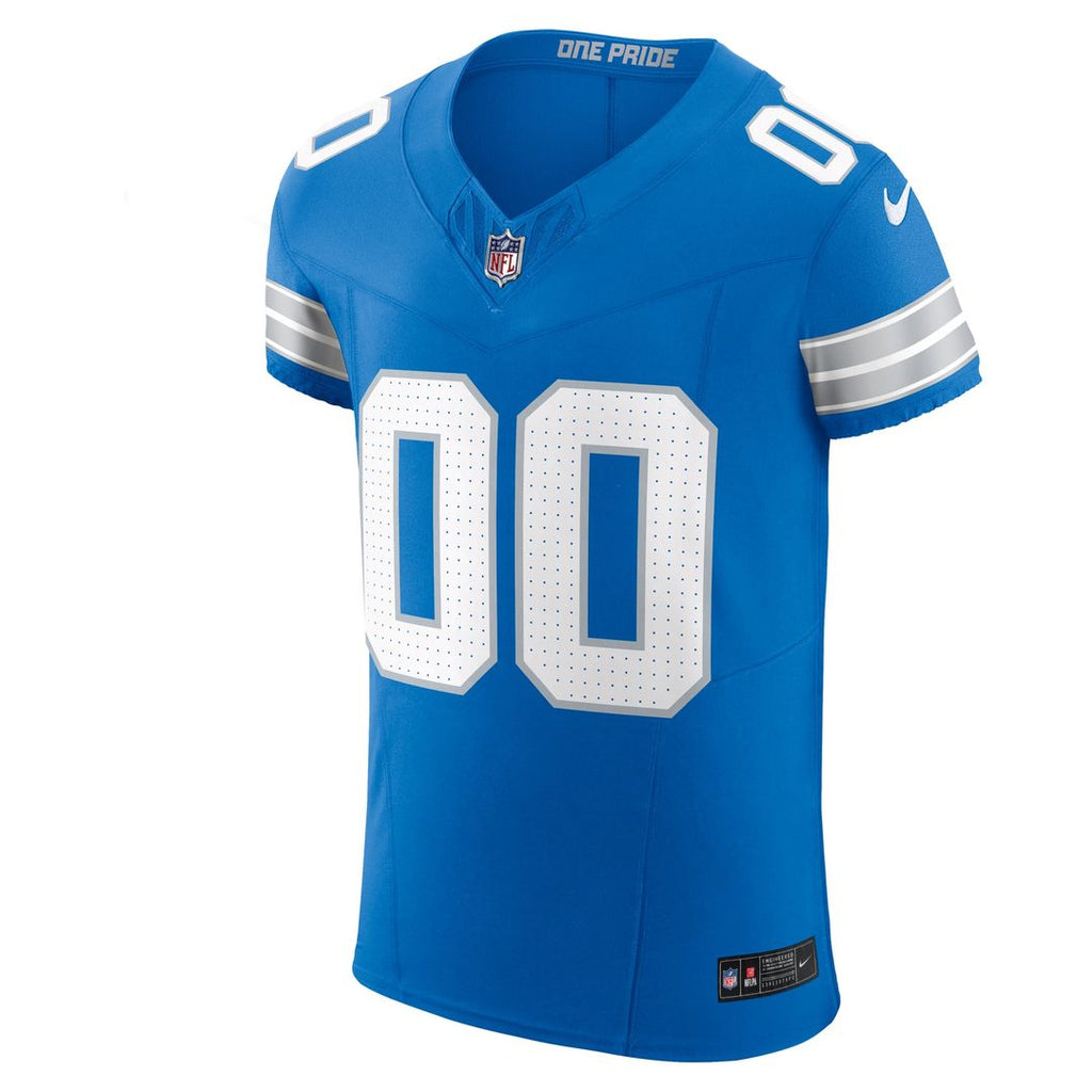 Detroit Lions Nike Black Alternate Vapor F.U.S.E. Elite Custom Jersey
