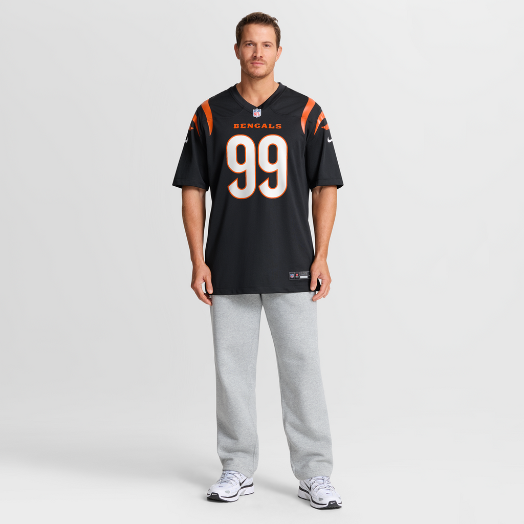 Cincinnati Bengals Myles Murphy Nike Black Game Jersey