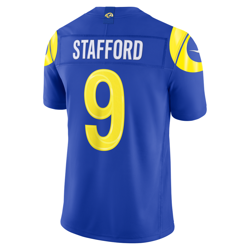 Los Angeles Rams Matthew Stafford Nike White Vapor F.U.S.E. Stitched Limited Jersey