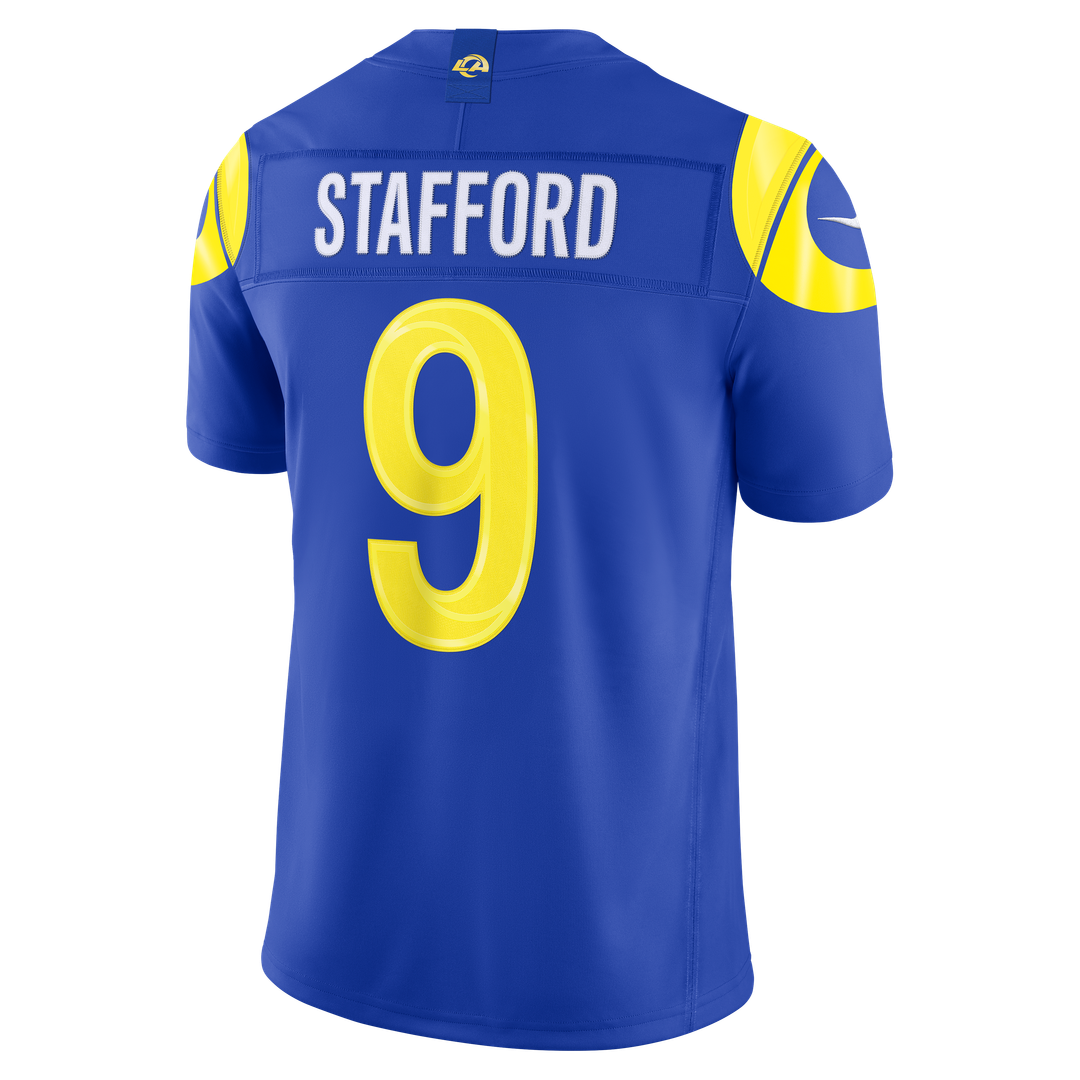 Los Angeles Rams Matthew Stafford Nike White Vapor F.U.S.E. Stitched Limited Jersey