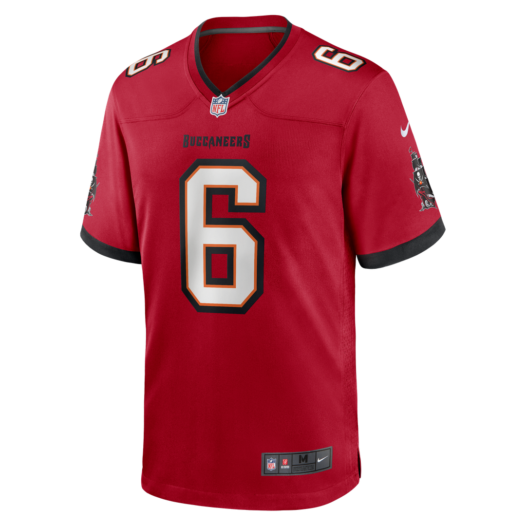 Tampa Bay Buccaneers Baker Mayfield Nike Orange Throwback Game Jersey