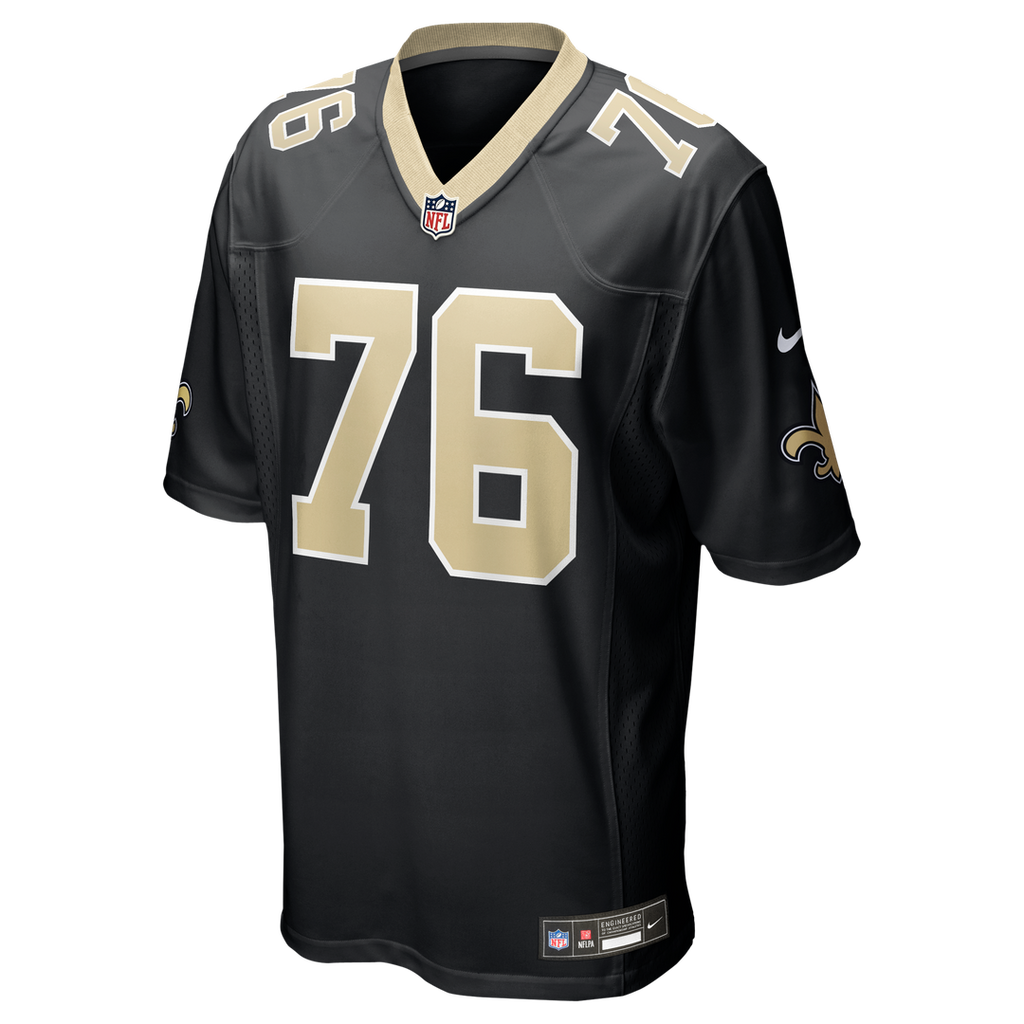 New Orleans Saints Will Clapp Nike Black Team Game Jersey