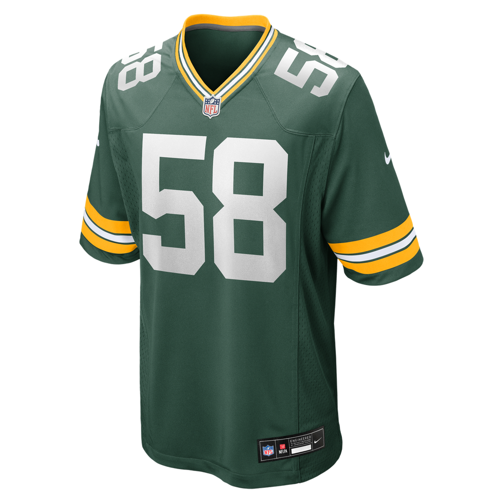 Green Bay Packers Isaiah McDuffie Nike Green Game Jersey