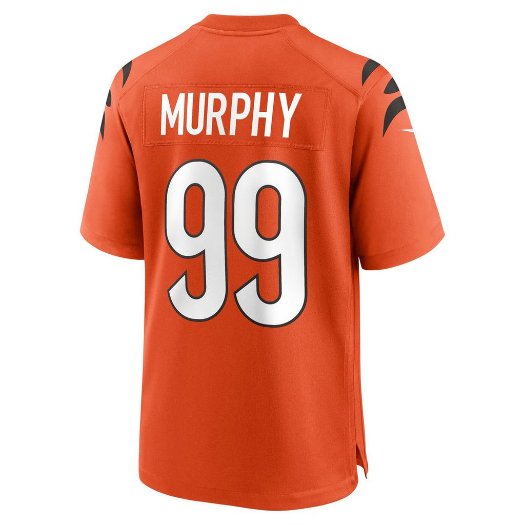 Cincinnati Bengals Myles Murphy Nike Orange Alternate Game Jersey