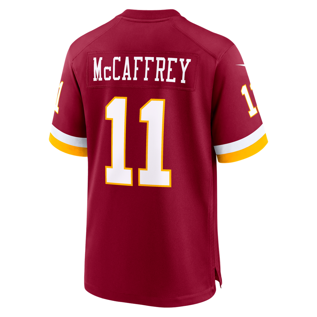 Washington Commanders Luke McCaffrey Nike Black Hail Raiser Alternate Game Jersey