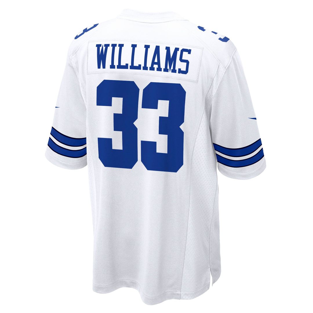 Dallas Cowboys Javonte Williams Nike Navy Alternate Game Jersey