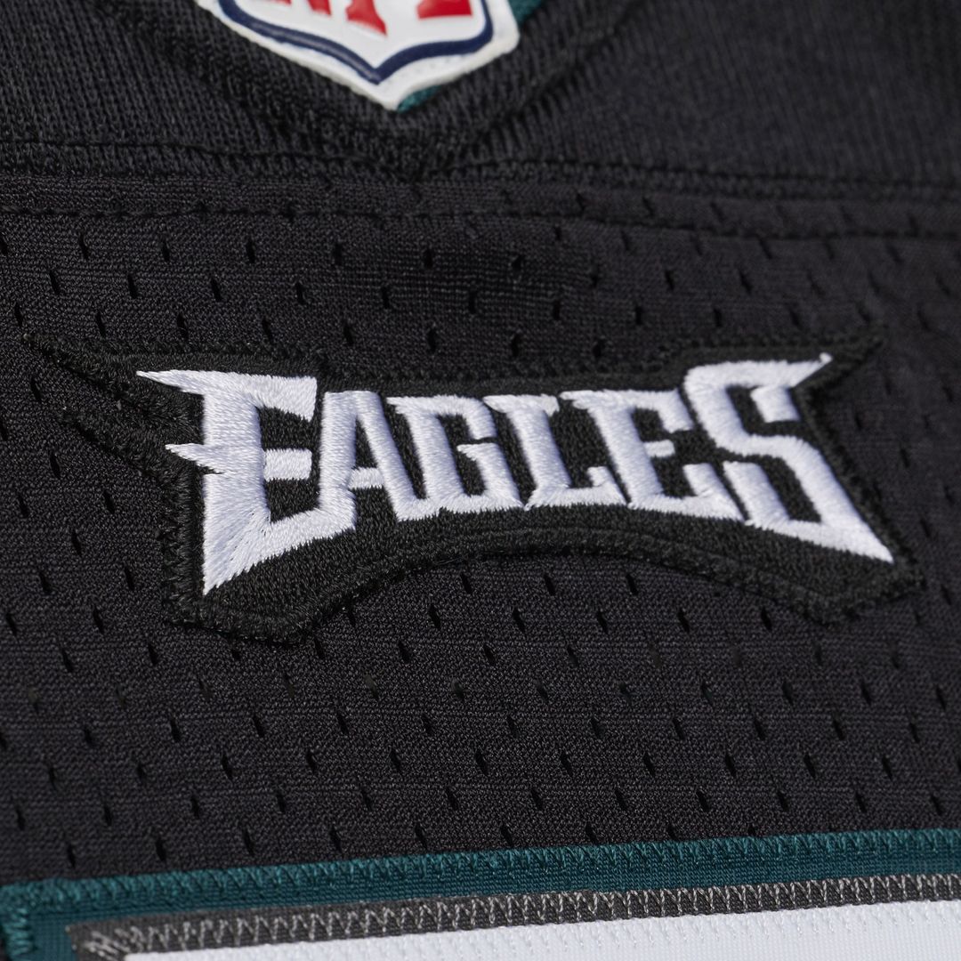Philadelphia Eagles Michael Vick Mitchell & Ness Black 2012 Authentic Throwback Jersey