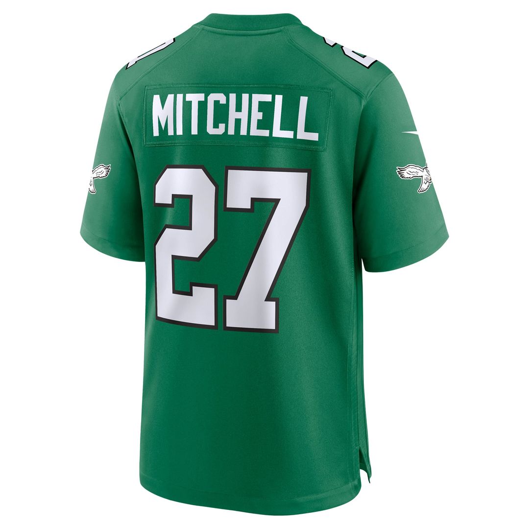 Philadelphia Eagles Quinyon Mitchell Nike White Game Jersey